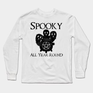 Spooky All Year Round - Dark Long Sleeve T-Shirt